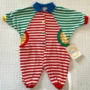 striped, color-block one-piece...infant essential